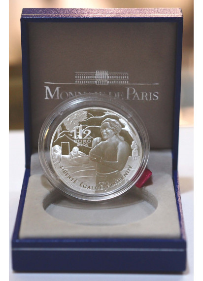 2003 - Cofanetto con moneta 1 1/2 Euro Dedicata a Paul Gauguin Proof